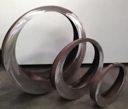 Circle Pots – Large – Mild Steel